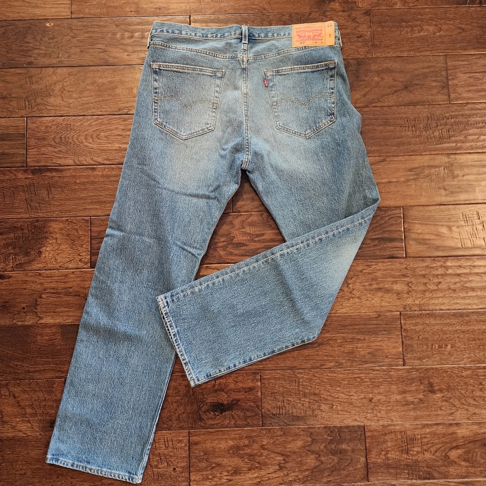 Levi’s Mens 501 Original Blue Jeans 36x30